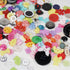 Chenkou Craft Random 100pcs Small Plastic Buttons DIY Sewing Craft Accessory (Mix)...