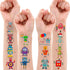 Robot Temporary Tattoos 8 Sheets 84 PCS Robotic Party Decorations Supplies Favors Robot Theme Birthday Cute Stickers Christmas Gifts for Boys Girl...