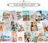 KOSKIMER Beach Wall Collage Kit Aesthetic Pictures, 4x6 Inch, Beachy Room Decor Aesthetic, Cute Bedroom Decor for Teen Girls, VSCO Room Decor Post...