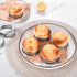 12Pack English Muffin Rings 3.15 Inch Crumpet Rings Stainless Steel Double Rolled Tart Rings, Round Metal Cooking Pastry Ring Molds for baking...