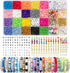 Clay Beads, 20 Colors Clay Heishi Beads Kit for Bracelets Making, Flat Round Polymer Heishi Beads for DIY Jewelry Making...