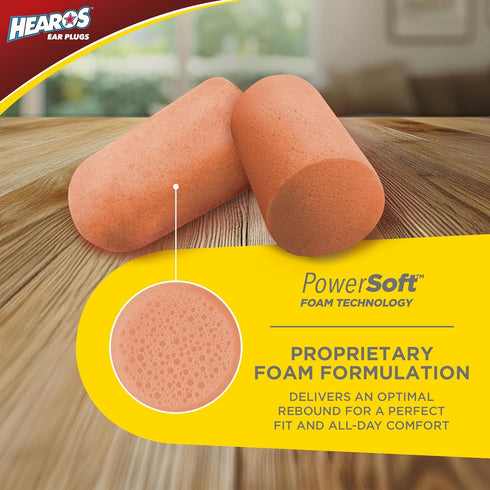 HEAROS Ultimate Softness Series Ear Plugs 28 Pair...