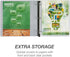 Samsill Earth’s Choice™ Biobased Heavy-Duty 3 Ring View Binder, 1 Inch Locking One Touch D-Ring, USDA Certified Biobased, Eco-Friendly, Customizab...