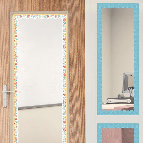 Big Dot of Happiness Ocean Creatures - Scalloped Classroom Decor - Bulletin Board Borders - 51 Feet...