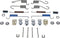 Dorman HW7265 Rear Drum Brake Hardware Kit Compatible with Select Models...
