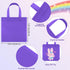 Aneco 30 Pieces Non-Woven Goodie Bags 8×8 Inch Party Favor Gift Bag Reusable Rainbow Cloth Bag for Birthday Party Baby Shower Wedding...