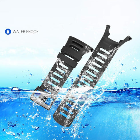 Replacement Suunto Ambit Watch Band Strap – Premium Watchband for Suunto Ambit 3 Peak, 3 Sport, 3 Run, 2R, 2S, 2, and 1 – Screwdriver Included...