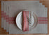 Solino Home Striped Linen Placemats Set of 4-100% Pure Linen Red and Natural Place Mats 14 x 19 Inch for Summer, Fall - Farmhouse...