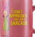 Bob's Burgers Coffee Mug - I Don't Appreciate Your Lack Of Sarcasm - 12oz Louise Belcher Printed Mug...