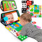 beetoy Tummy Time Baby Mirror Toys with Black and White Pattern, High Contrast 3D Activity Play Crinkle Toys Baby Mirror for Newborn 0 3 6 Months...