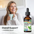 Green Tea Extract Tincture - Organic Green Tea Supplements with EGCG - Antioxidant Source - Immune Support Supplement - Alcohol and Sugar Free - V...