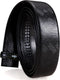 Barry.Wang Ratchet Belt Buckle Strap Replacement 1 3/8”,Leather Belt Straps for 40MM Slide Click Buckle,Trim to Fit...