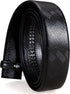 Barry.Wang Ratchet Belt Buckle Strap Replacement 1 3/8”,Leather Belt Straps for 40MM Slide Click Buckle,Trim to Fit...