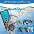 Waternaut iPhone Waterproof Case, Ideal for Bath and Snorkeling, Wet Hands Touch, Smart Seal Check, Underwater Photography, Compatible with iPhone...