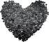 Esoca 650Pcs Black Craft Buttons Mixed Black Buttons for Crafts Art Buttons for Arts, DIY Crafts, Christmas Decoration...