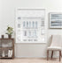Exclusive Home Prague Trellis 100% Blackout Polyester Roman Shade, 31"x64", White...