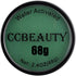 CCbeauty 68g Dark Green Face Body Paint - Water Activated St. Patrick's Day Face Painting, Non-Toxic Water Based Halloween Makeup Kit Supplies, Hy...