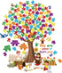 155 Pieces of Christian Tree Bulletin Board Set The Gods Plan to Decorate Children's Sunday School, Religious Bible, Scripture Classroom, Cut Deco...