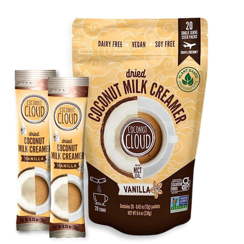 Coconut Cloud: Dairy-Free Coffee Creamer | Minimally Processed, Shelf Stable. Made from Coconut Powdered Milk. | Vegan, Gluten Free, Non-GMO. (Hom...