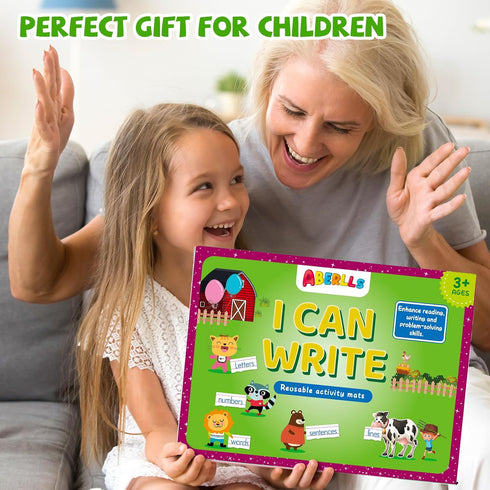 Handwriting Practice Book for Kids, Toddler Preschool Learning Activity for 3 4 5 Year Old Boys Girls, Kindergarten Educational Toys, Tracking Let...
