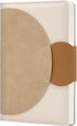 CAGIE Lined Journals for Writing Leather Journal for Women with Buckle Closure 192 Pages 100 GSM, 5.9"x8.5", Brown...