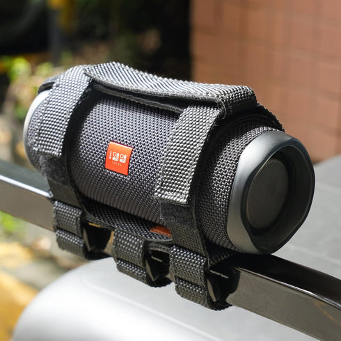 10L0L Upgraded Speaker Mount for Golf Cart Accessories, Adjustable Strap Fits Bluetooth Wireless Speaker Strap for Yamaha, EZGO, Club Car, Bicycle...