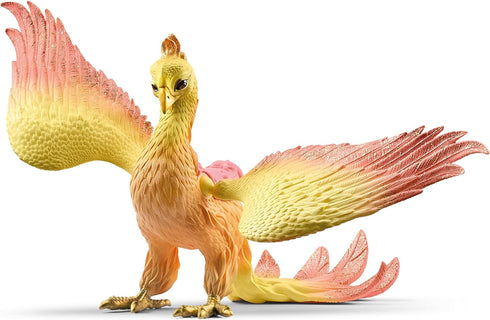 Schleich Bayala Phoenix Mythical Fantasy Action Figure - Kids Imagination Realistic Dragon Creature with Movable Wings for Girls and Boys with Eye...
