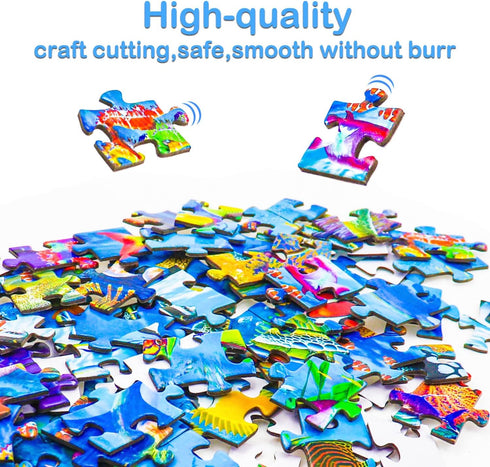 Puzzles for Kids Ages 6-8 8-10 Year Old - Ocean Underwater World, 200 Pieces Jigsaw Puzzles for Kids, Learning Educational Toys for Boys and Girls...