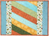 June Tailor Quilt As You Go Placemats Pattern Jakarta, 8 1/2 x 14 inches, Natural, 6 Pieces...