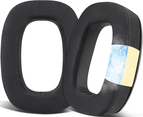 SOULWIT Cooling-Gel Replacement Earpads for Beyerdynamic DT100/DT102/DT108/DT109/DT150/DT190 Headphones, Ear Pads Cushions with Ice Silk Fabric, N...