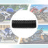 uxcell 1 Pair 15mm Rubber Nonslip Footrest Pedal Foot Peg Cover Shell Black for Motorcycle...