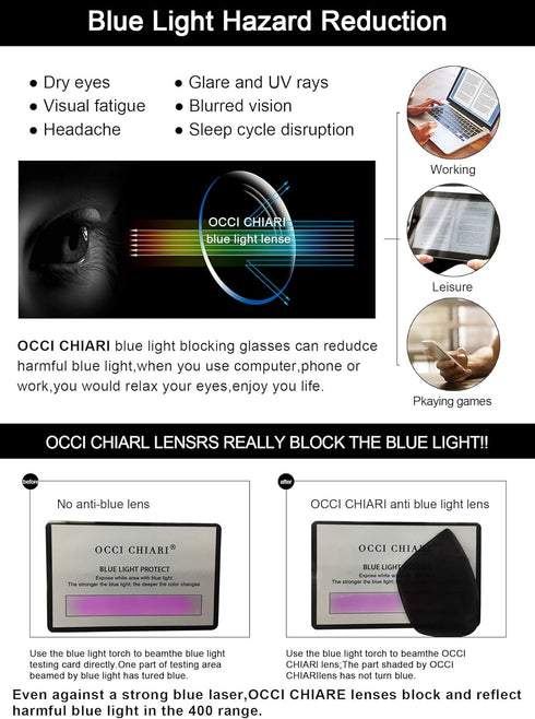 OCCI CHIARI Reading Sunglasses Women UV Protection Outdoor Reader Glasses 0.5 0.75 1.0 1.25 1.5 1.75 2.0 2.25 2.5 2.75 3.0 3.25 3.5 3.75 4.0 (Red,...