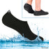 Eco-Fused Women's Water Socks or Shoes with Elastic, Quick Dry, Breathable Fabric and Non-Slip Rubber Sole...