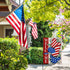 Welcome 4th of July Stars Stripes Cartoon Mouse Patriotic Decorative Garden Flag, American USA Memorial Day Yard Outside Decorations, Summer Outdo...