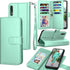 Galaxy A50 Case, Galaxy A30S / A50S / A50 Wallet Case, Luxury Cash Credit Card Slots Holder Carrying Folio Flip PU Leather Cover [Detachable Magne...