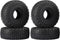 Super Soft Sticky 1.0 Wheel Tires Mud Stud Tires 68 * 25mm for TRX4M 1/18 1/24 RC Crawler Axial SCX24 FMS FCX24 RC Car Upgrade, Comes with Double ...