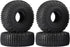 Super Soft Sticky 1.0 Wheel Tires Mud Stud Tires 68 * 25mm for TRX4M 1/18 1/24 RC Crawler Axial SCX24 FMS FCX24 RC Car Upgrade, Comes with Double ...