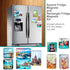 80pcs Square Rectangle Craft Fridge Magnets Glass, Rectangle Transparent Clear Cabochons Glass Magnets for DIY Office Whiteboard Magnets Pendants...