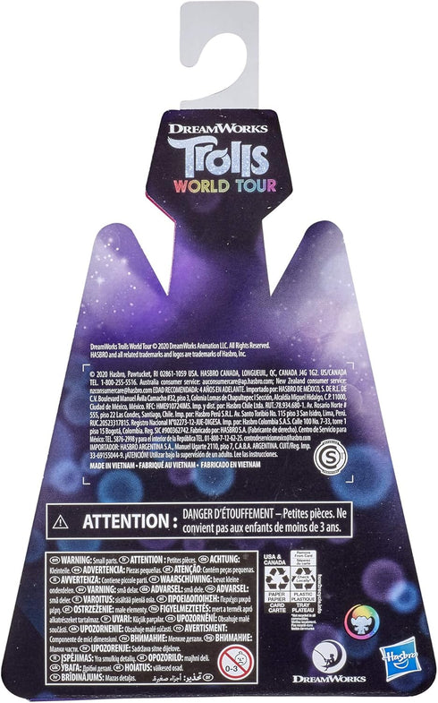 Trolls DreamWorks World Tour Grand Finale Barb, Collectible Doll with Guitar Accessory, Toy Figure Inspired by The Movie, Kids 4 and Up...