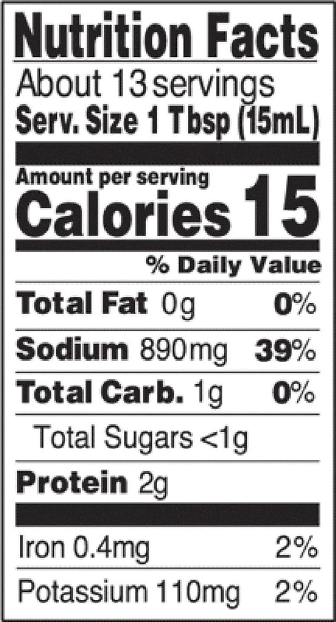 Kikkoman Double Fermented Soy Sauce, Brown, 6.8 Fl Oz...