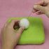 Woolbuddy Needle Felting Wool Mat – 6x6x1.5 Inch Pad for Felting Projects – Durable, Eco-Friendly Alternative to Foam Felting Pads – Ideal for Fel...