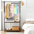 Bra Hanger for Closet, Tank Top Hanger 20 Hooks Capacity Foldable Wood Space Saving Hanger Closet Organizers and Storage for Dorm & Apartment for ...
