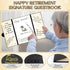 Retirement Party Decorations, Happy Retirement Guest Book Alternative with Retirement Pen, Retirement Gifts for Women Men, Farewell Party Supplies...