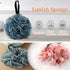 Large Loofah with Handle Shower Loofah, with Long Loofah Back Scrubber for Shower, PE Soft Mesh Loofah Body Scrubber, Bath Loofah Sponge Shower fo...