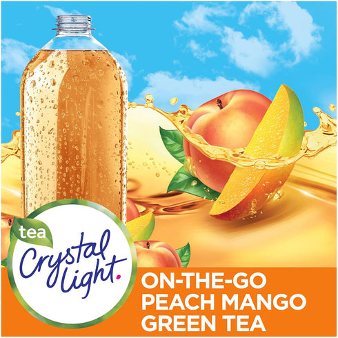 Crystal Light On The Go Peach Mango Green Tea, 10 CT...