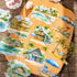 Yoksas Travel Sea Beach Nature Outdoor Watercolor Scenery Stickers - 180Pcs Waterproof Clear Adventure Camping Scrapbook Stickers for Junk Journal...