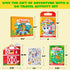 JOYIN 3 Pcs Reusable Sticker Book-Reusable Make a Face Sticker Book, Hidden Picture Sticker Book, Farm Sticker Board. On The Go Travel Toy Activit...