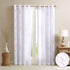 Madison Park Semi Sheer Single Curtain Modern Contemporary Botanical Print Out Design Grommet Top, Window Drape for Living Room, Bedroom and Dorm,...