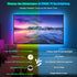 LED Lights for TV 40-60 Inch, 10FT (1 Roll of 10ft) ICRGB TV LED Backlight Kit with Bluetooth APP & 24 Keys Remote, Music Sync TV LED Lights, TV L...