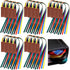 20 Pcs Bible Ribbon Bookmark Artificial Leather Christian Book Markers with 5 Colorful Ribbons for Books...